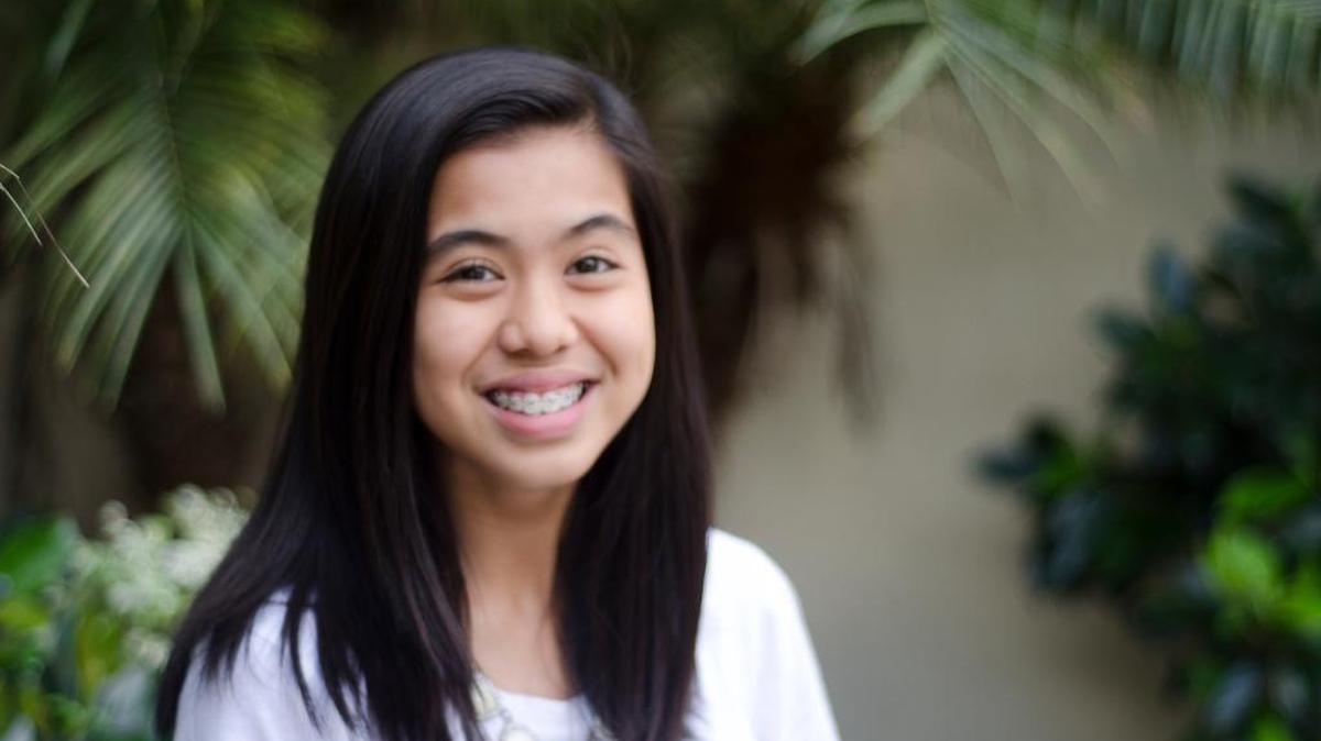 Christiane Anton, a freshman at Community Christian, will compete in the religious reading event.