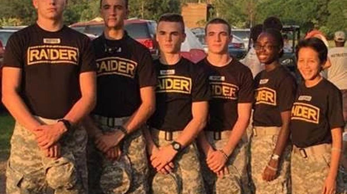 Colin Rottes, Brandon Sanchez, James Thrall, Austin Stump, Jhakira Glover, and Rachel Nicaragua