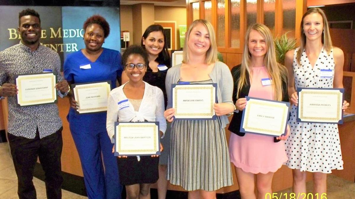 Some of the Blake scholarship recipients.