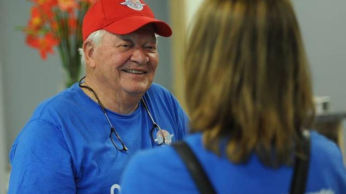Dr. Richard Conard, seen here at Manatee Technical College preparing for the Remote Area Medical event, has applied to fill the seat of outgoing board member Karen Carpenter.