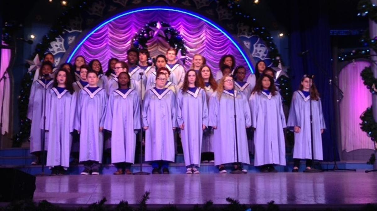 The Southeast High School choir, Les Chanteurs (French for “The Singers”), performed at the Busch Gardens Christmas Town in December. The group will perform at Carnegie Hall in New York City on April 23.
