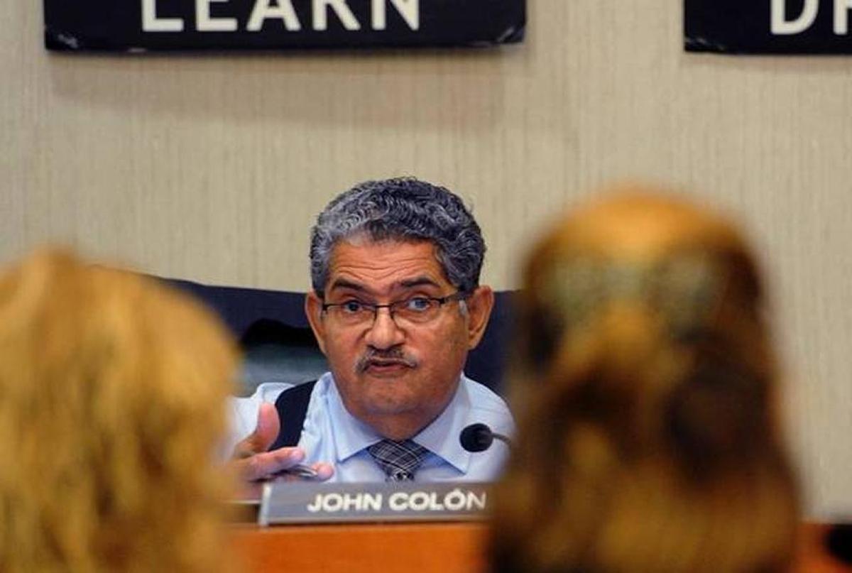John Colon, a former member of the Manatee County School Board, raised concerns about the use of a time-and-materials contract in the ERP project. Without support from other board members, he went on to vote for the contracts on March 8, 2016.