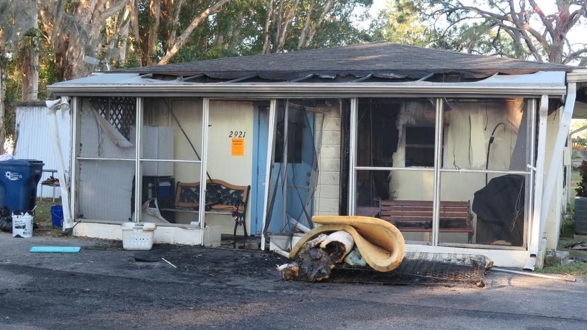 About 5:09 p.m. Wednesday, Cedar Hammock Fire Rescue units responded to the 2900 block of 36th Avenue West found heavy flames and smoke coming from a house. Four people were displaced after the fire caused about $100,000 in damage.