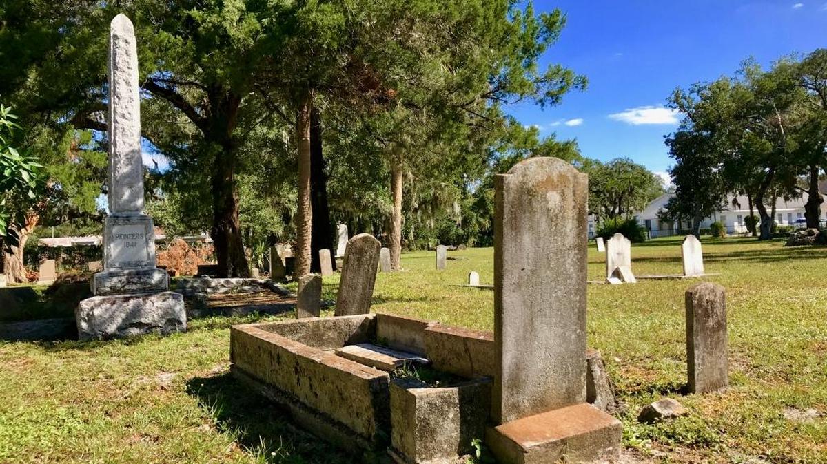Nancy Cunliff is buried in the 1850 Old Manatee Burying Grounds, located across the street from Manatee Village Historical Park, 1404 Manatee Ave. E., Bradenton.