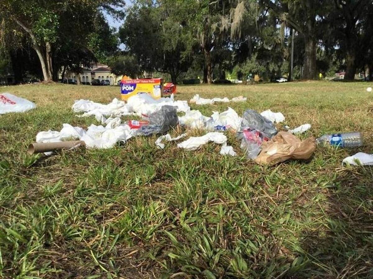 Property on the corner of State Road 64 and 18th Street East was being used as a garbage dump, including used toilet paper at one point. It was acquired years ago by the Central Community Redevelopment Agency to build a library. The project failed and it has sat vacant.