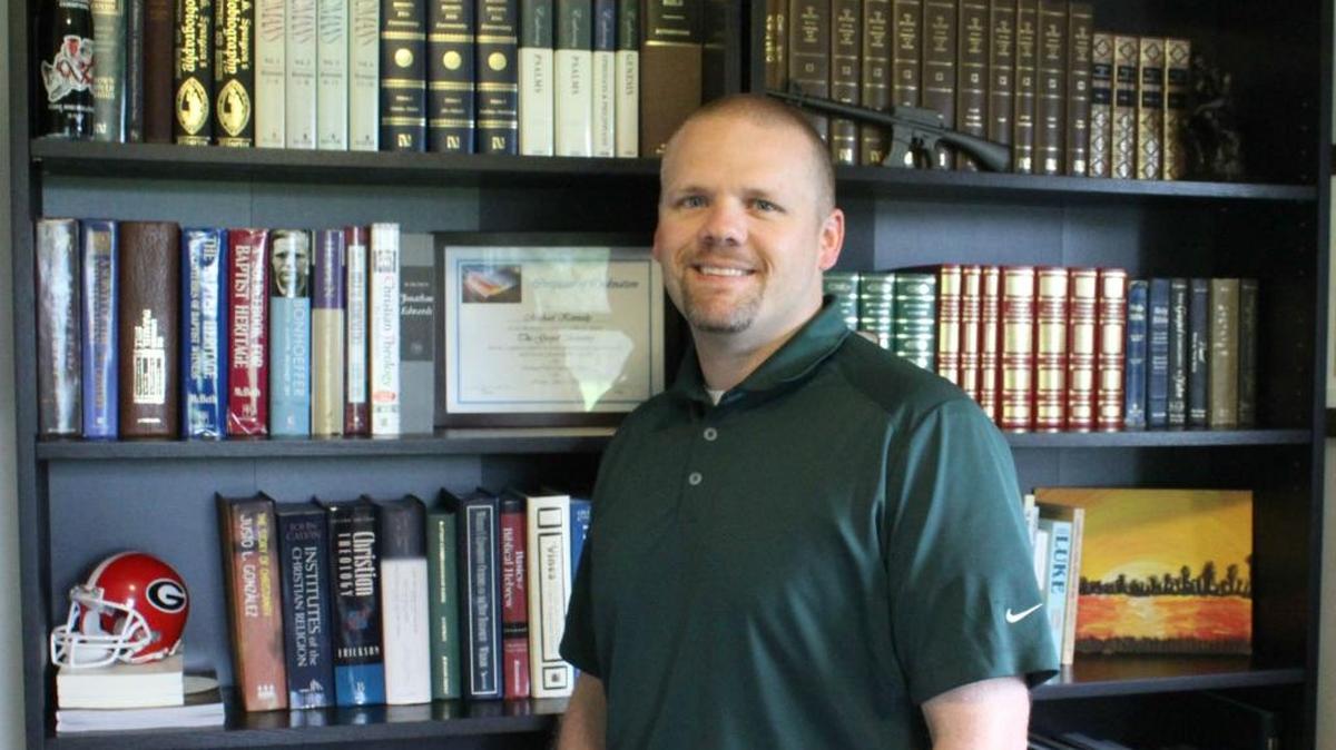 Pastor Michael Kennedy leads North River Church, which started as a ministry of West Bradenton Baptist Church five years ago. Church leaders are making plans to build a church building on 10 acres in the Parrish area.