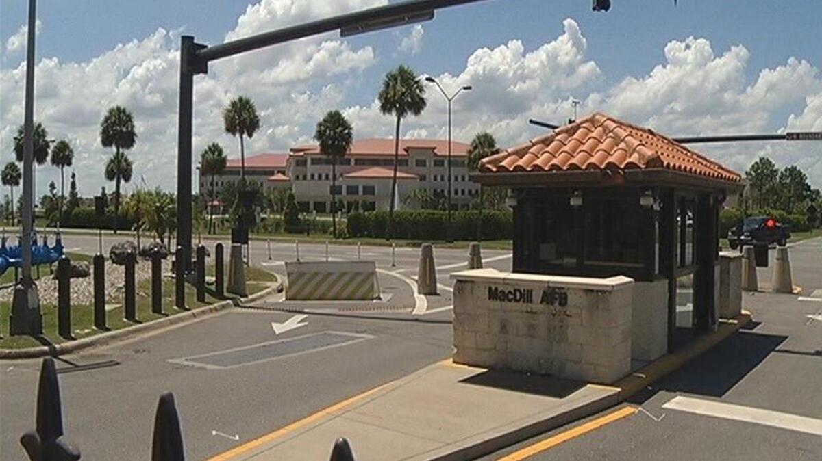 Linley Benson Lemburg initially was taken to sheriff’s office headquarters, where his fingerprints were compared to prints taken when he enlisted. Military officials then took him to MacDill in Tampa for further investigation.
