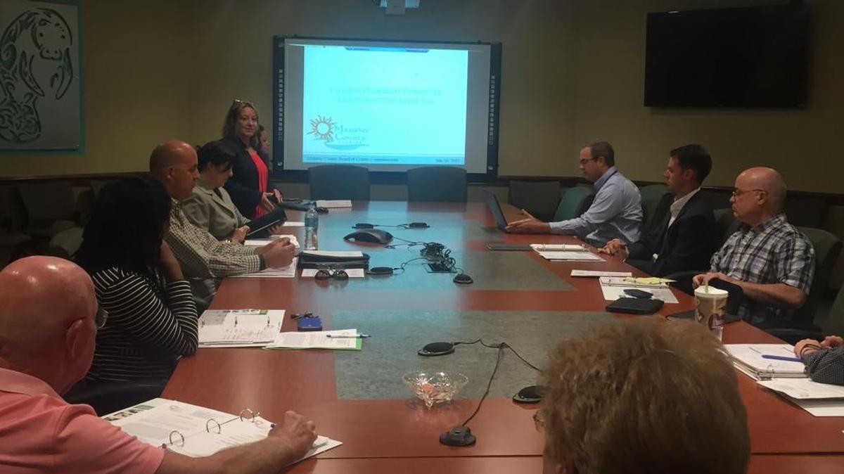 Manatee County’s Citizens Oversight Committee on the infrastructure sales tax met for the first time Tuesday.