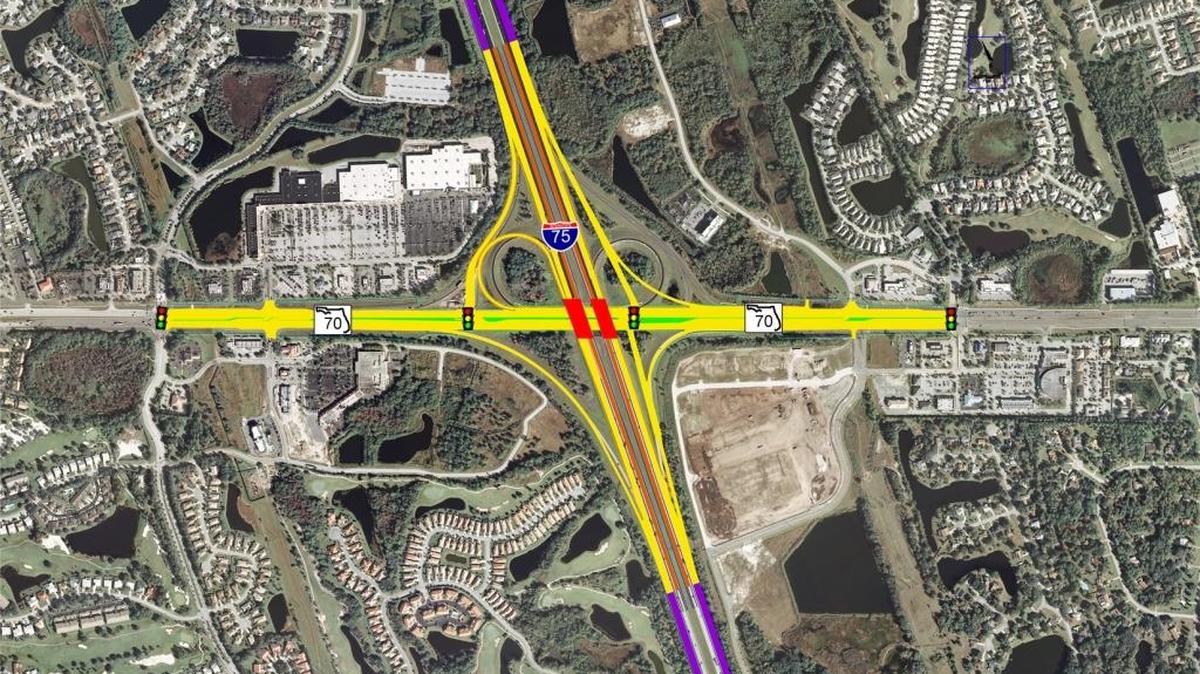 This plan shows what the Interstate 75 at State Road 70 Interchange Project will look like.