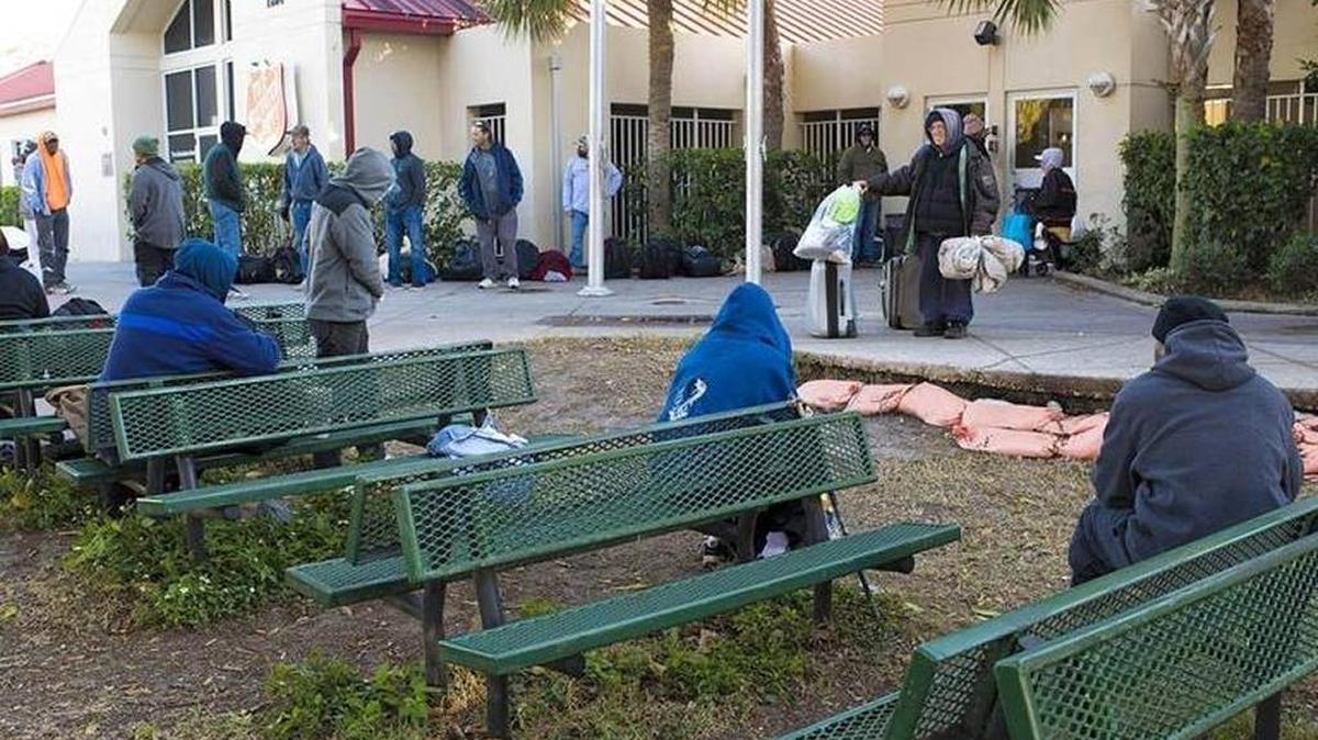 Salvation Army of Manatee County said those seeking shelter should arrive as early as possible to reserve a spot in their 150-bed shelter.