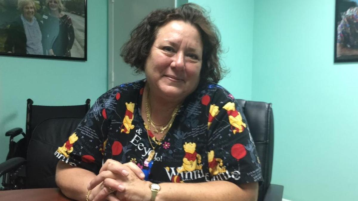 Pam Matteen, above, has been named “Caregiver of the Year” for the southeast region of Right at Home, a private duty home health care company with offices in Lakewood Ranch and Sarasota.
