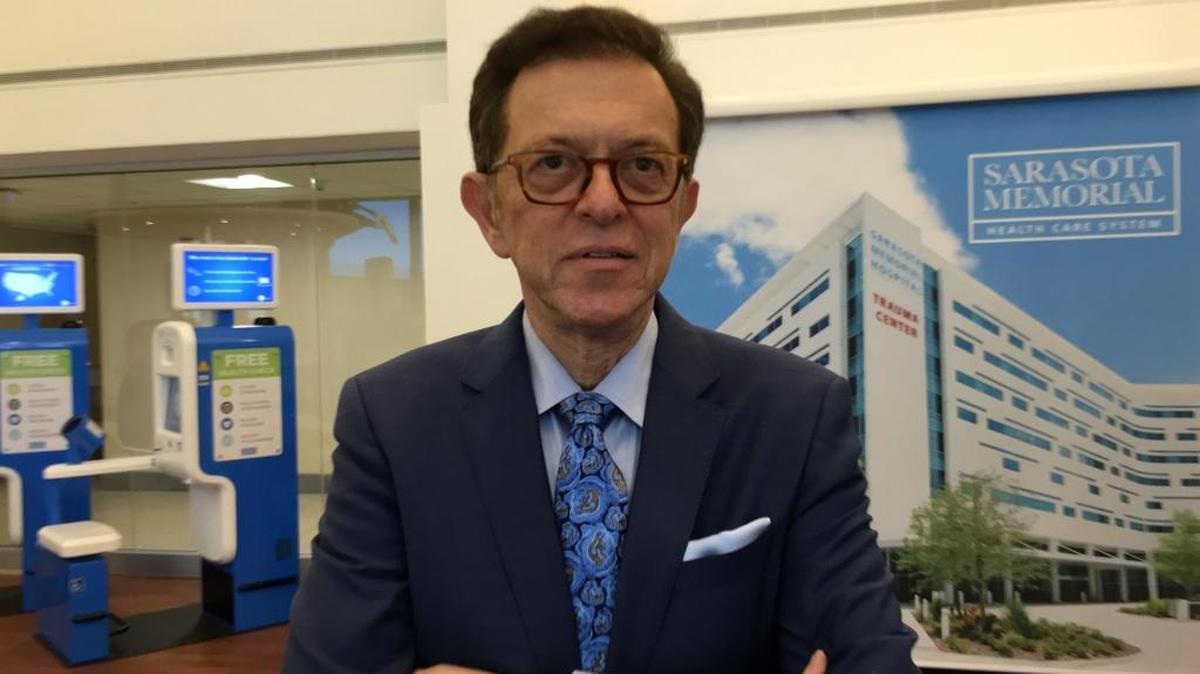 Sarasota vascular surgeon Russell Samson, M.D., is one of only two surgeons in Florida currently performing TransCarotid Artery Revascularization, also known as TCAR.