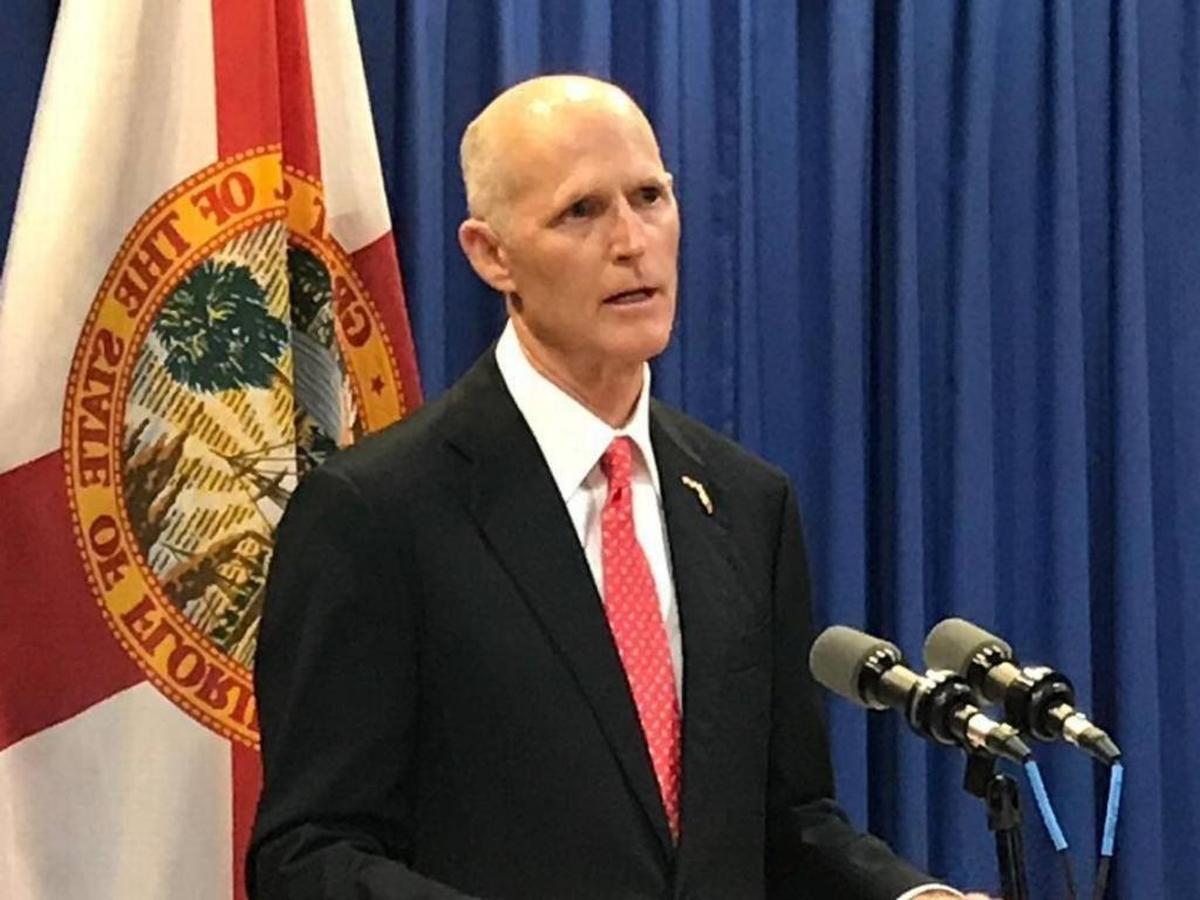 Gov. Rick Scott declared the opioid crisis in Florida a public health emergency on May 4, 2017.