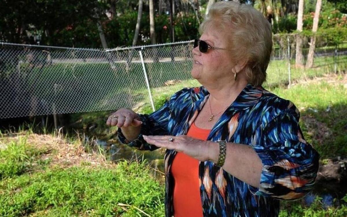 Palmetto Mayor Shirley Groover Bryant announces last year that the city’s Community Redevelopment Agency received a $200,000 brownfield grant to clean up acreage along the Manatee River for a new city park.