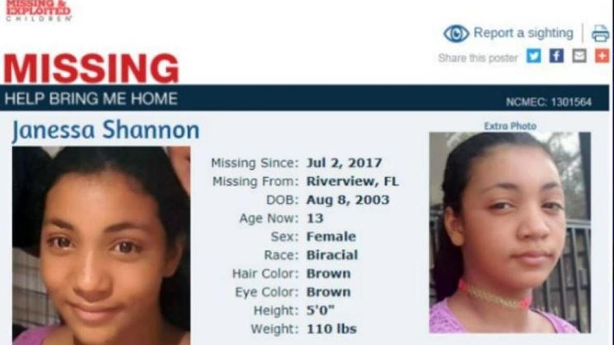 The body found Wednesday in a Hillsborough County nature preserve has been identified as missing Riverview teen Janessa Shannon, and her death is now being investigated as a homicide.
