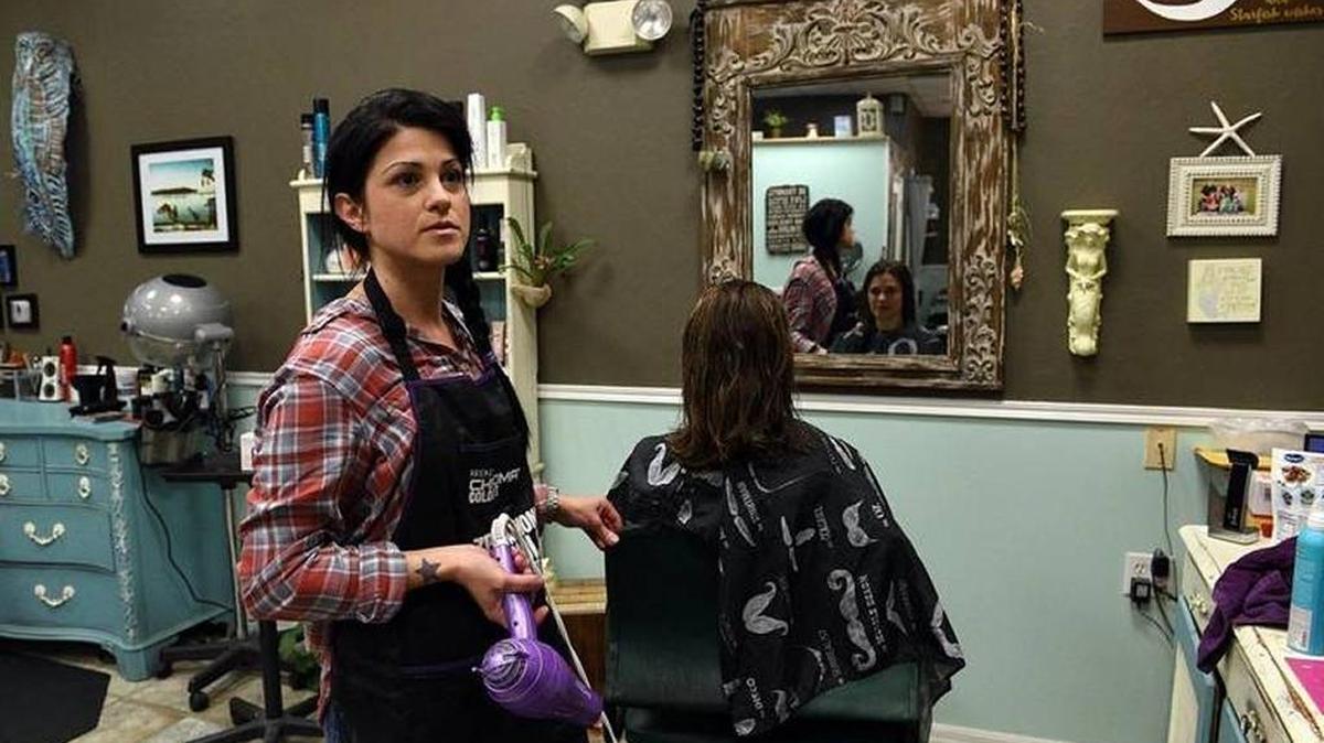 Kim Noordzy, owner of BC Cutters Salon in the Ivey Building in downtown Bradenton, said she is looking forward to the coming growth spurt in Bradenton.