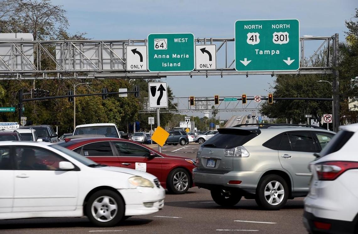 FDOT proposes diverting traffic into downtown Bradenton at Ninth Avenue to ease congestion heading northbound over the DeSoto Bridge. The left turn lanes on First Street West and Manatee Avenue would be eliminated as an option to get downtown.