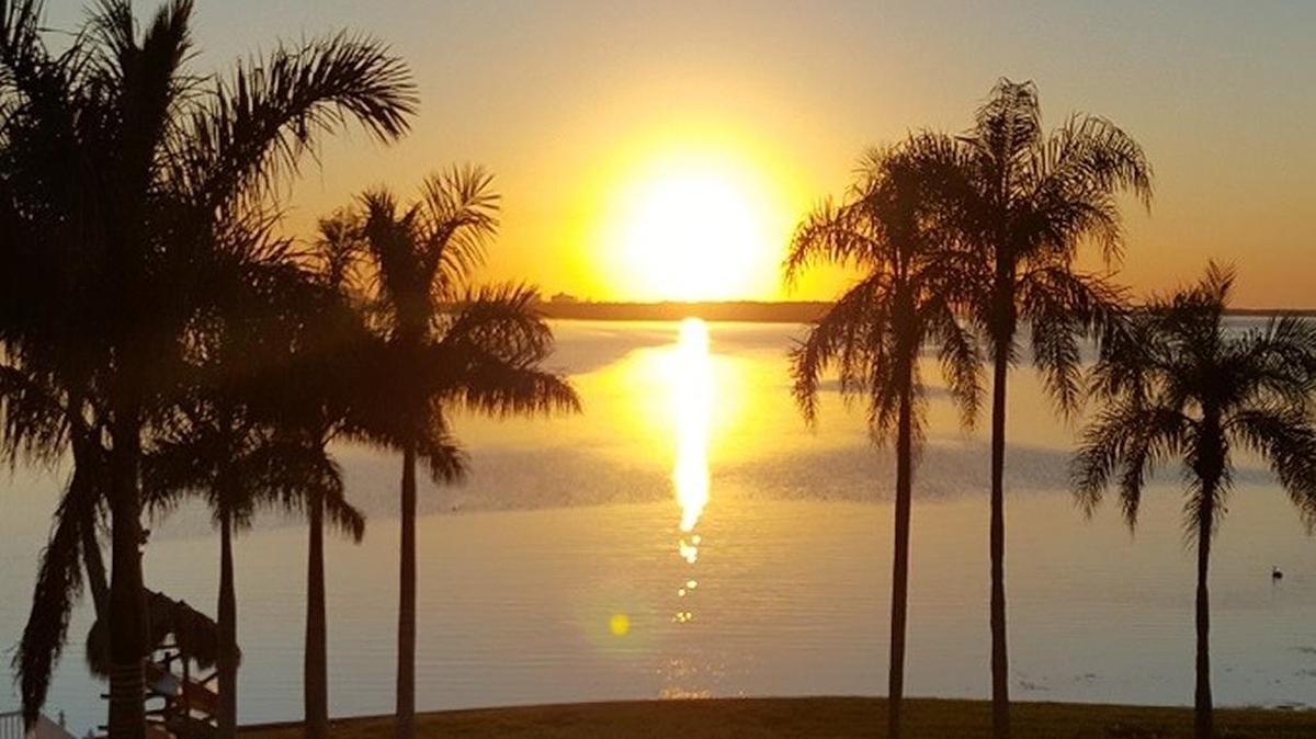 Sunrise on Sunday morning in Pinellas County over Boca Ciega Bay, courtesy of Bay News 9 viewer Star Bocsi.