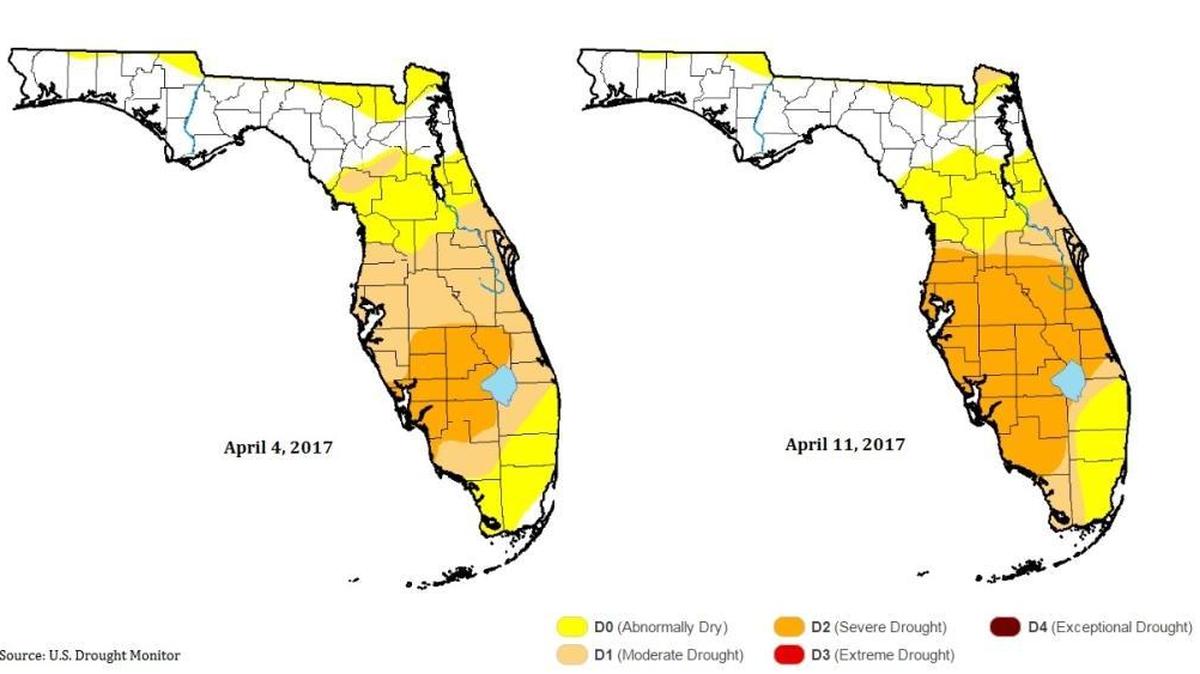 In just a week, the “severe drought” designation has doubled in size.