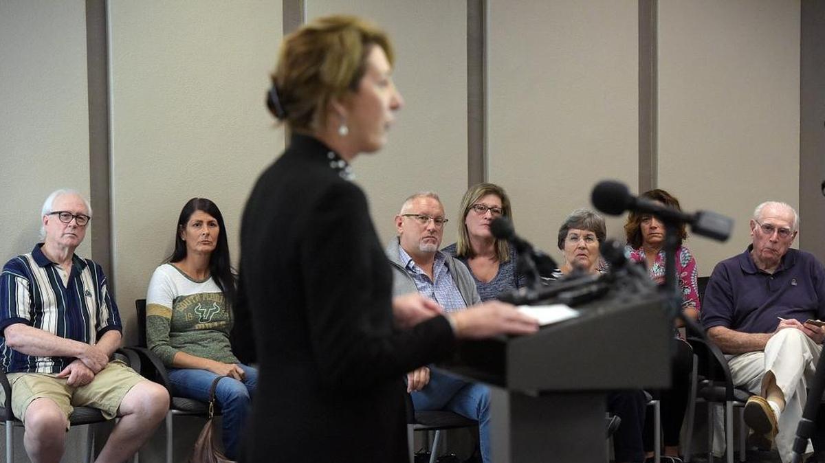 The Florida Health Department in Manatee County presented details on its health study for former students and faculty of Bayshore High School. The school has been subject of cancer concerns for several years.