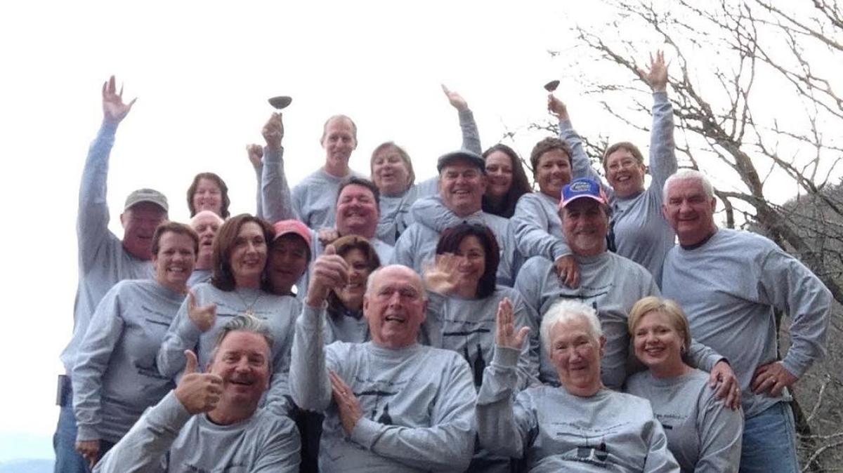 The Horne “family” gathered in North Carolina