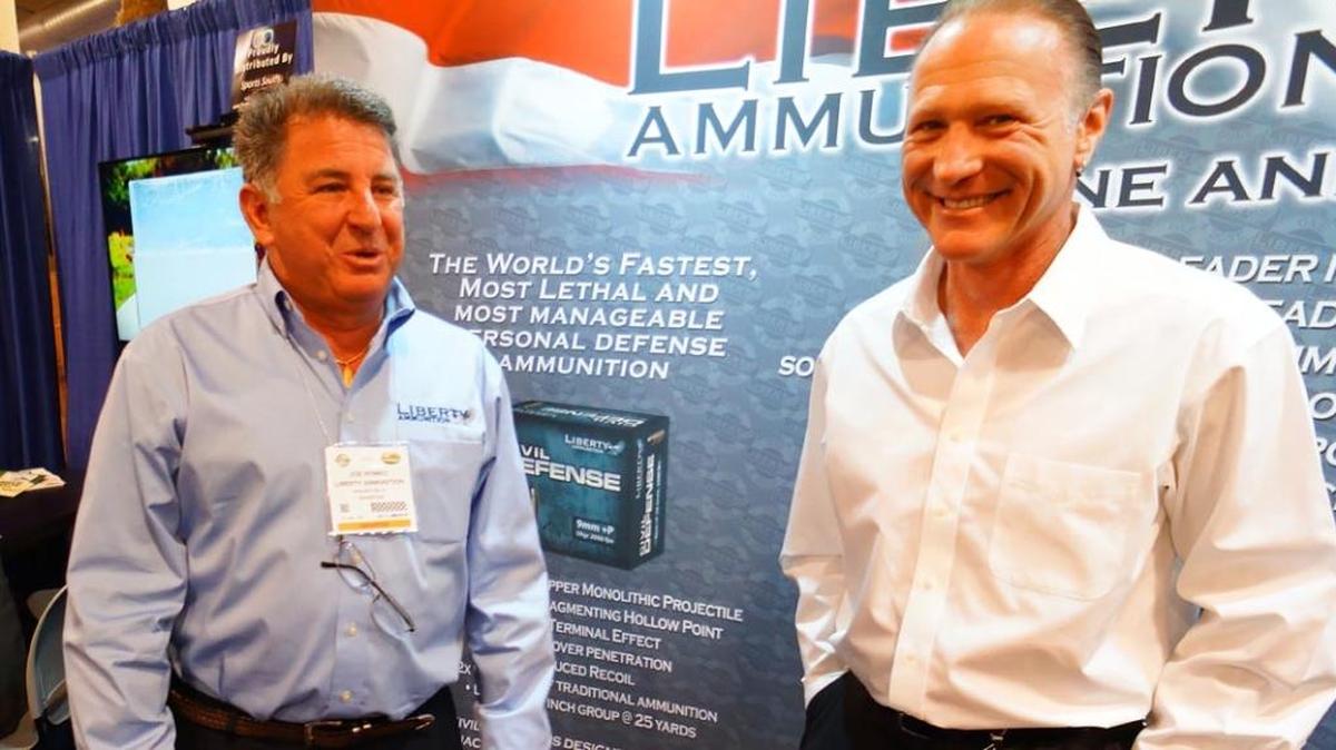 Bradenton’s PJ Marx, right, is the founder of Liberty Ammunition Inc.