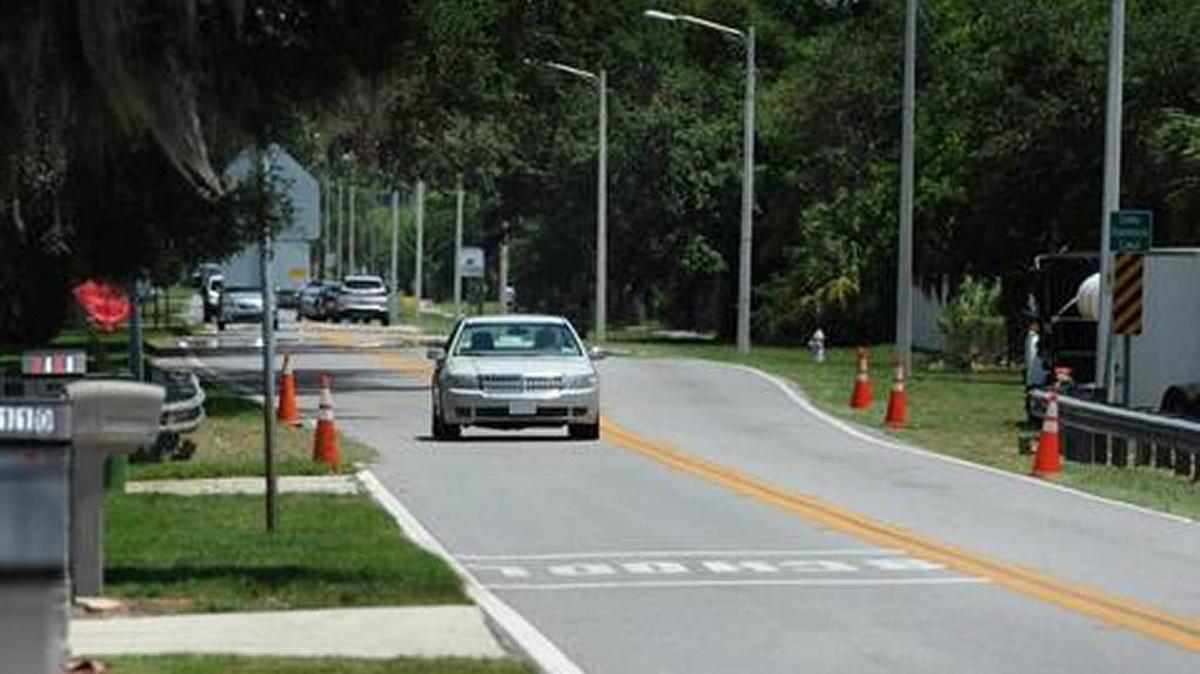 Cars travel in the 3100 block of 43rd Street West in Bradenton. A sales tax referendum to pay for county infrastructure will be on November's ballot. The revenue will go toward transportation, public safety and law enforcement and parks and community facilities. An estimated $15.9 million would go toward improvements along 43rd Street West between 36th Avenue West to 9th Avenue West. The improvement is an upgrade to the current standards for travel lanes, sidewalks, bike lanes (or trail) and lighting.