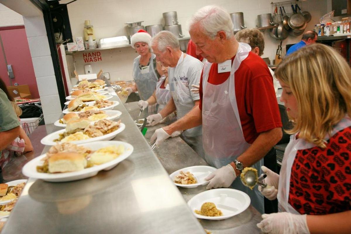 Salvation Army volunteers spread cheer and good food during the holiday season. Up next is the big Thanksgiving Day feast that will feed about 500 individuals and families this Thanksgiving Day beginning at noon.