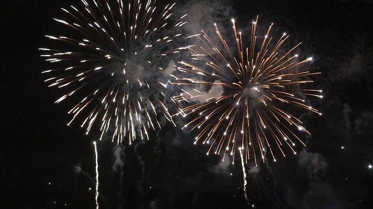 Sandbar restaurant on Anna Maria Island cancels its Labor Day fireworks show due to expected bad weather related to Tropical Storm Gordon.