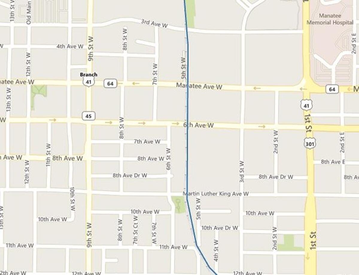 The railroad crossing on Manatee Avenue westbound through downtown Bradenton will close for 28 days to replace the crossing. Drivers will need to seek alternative routes.