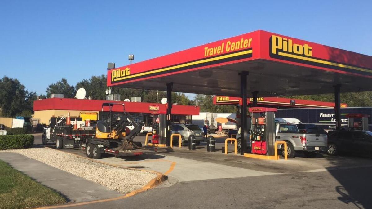 A truck driver from Indiana purchased a $1 million prize-winning scratcher at this Ellenton gas station on Dec. 22.