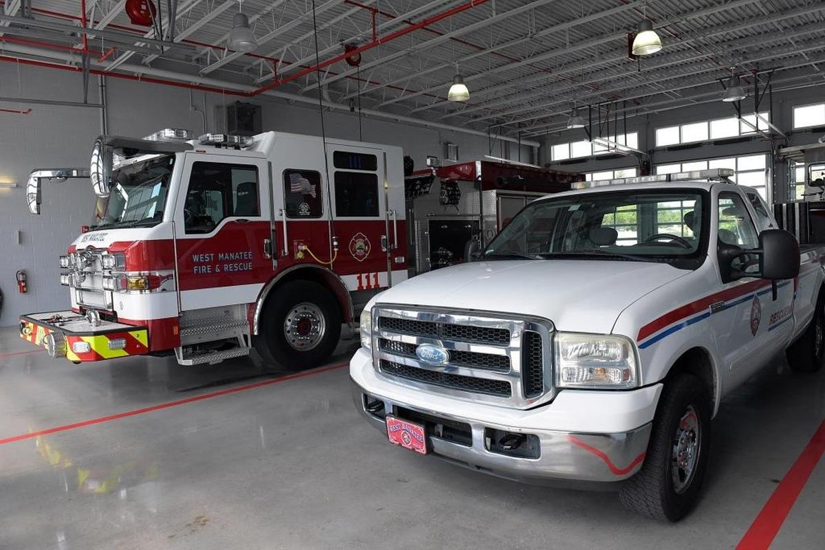 West Manatee Fire Rescue's station at 407 67th St. W., Bradenton.