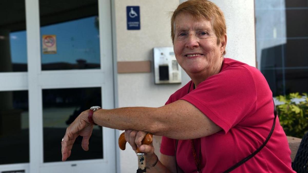 For the last three years Julie Ames has been riding the Handy Bus to medical appointments but the Manatee County service now refuses to give her rides, saying they only pick up people missing a limb or going to dialysis.