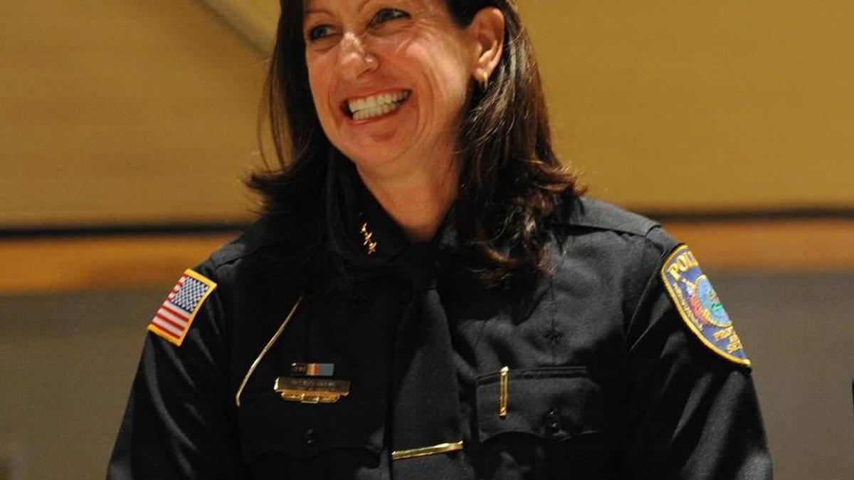 Bradenton Police Chief Melanie Bevan outlines her proposed use of Justice Assistance Grant funding with the bulk of the spending geared toward better technology. File photo