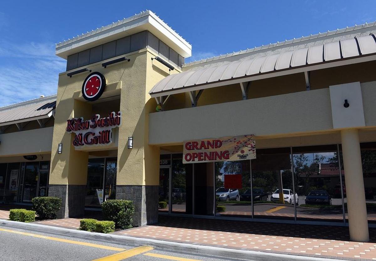 The exterior of Kiku Sushi & Grill, which is located at 7338 Cortez Road W. in Bradenton.