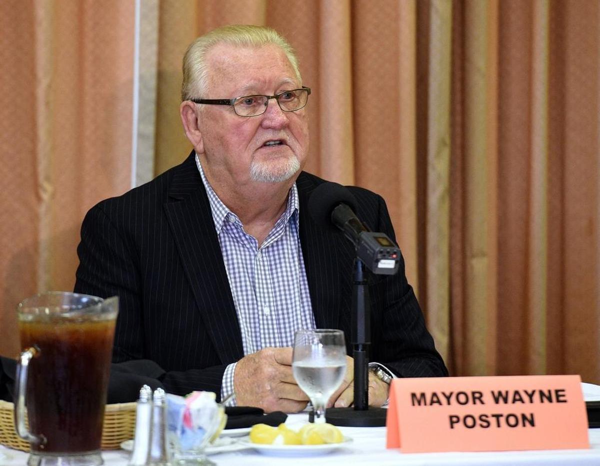 Bradenton Mayor Wayne Poston is challenged by City Councilman Harold Byrd Jr. in the November 2020 election.