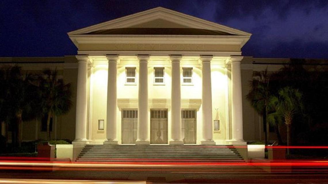 The Florida Supreme Court in Tallahassee.