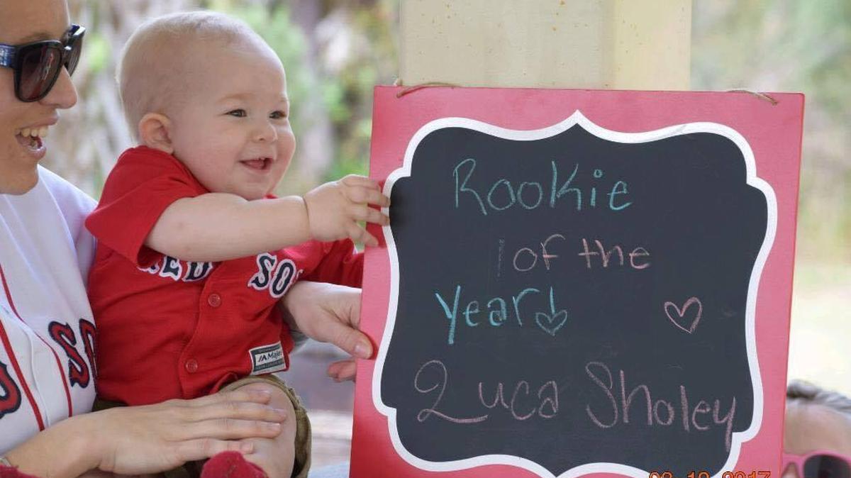 Luca Sholey with his mother, Melissa Wolfe. Luca’s death is under investigation after he was found unresponsive while in the care of his mother’s then boyfriend.