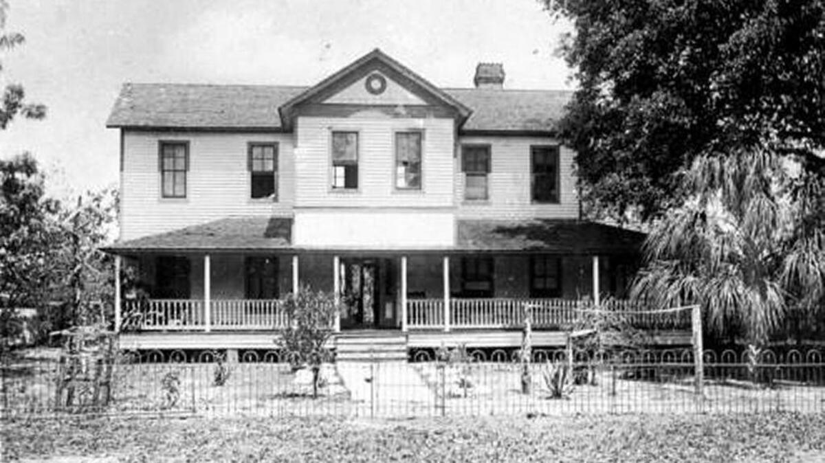 The home owned by John Parrish on U.S. 301 North.