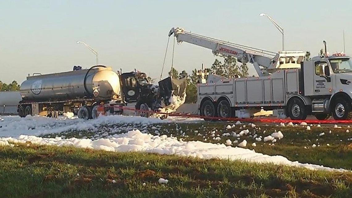 All I-75 lanes clear after tanker overturned
