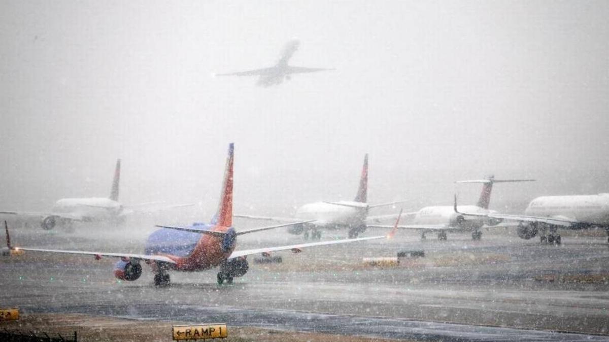 Flights to and from Sarasota Bradenton International and Tampa International continue to be affected by the winter storm along the East Coast of the country.