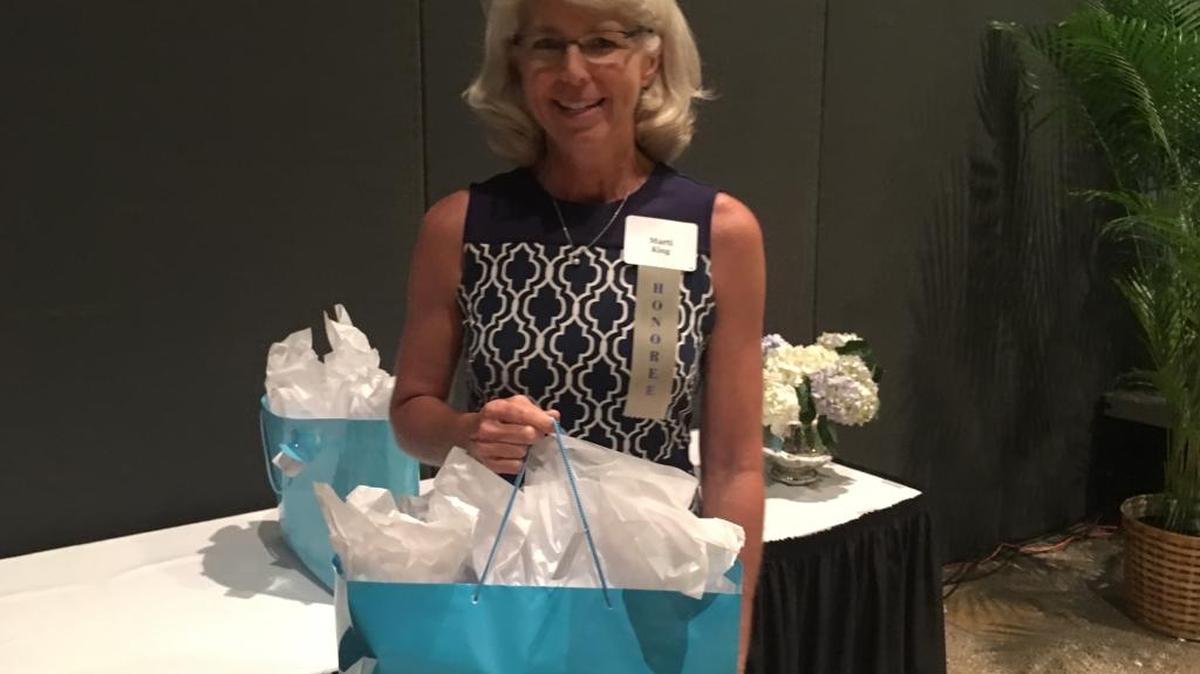 Marti King, Volunteer Spirit Award winner.