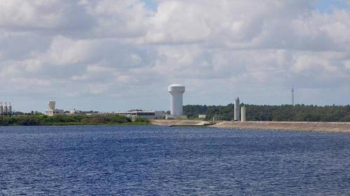 The Lake Manatee Dam and water treatment plan in East Manatee.