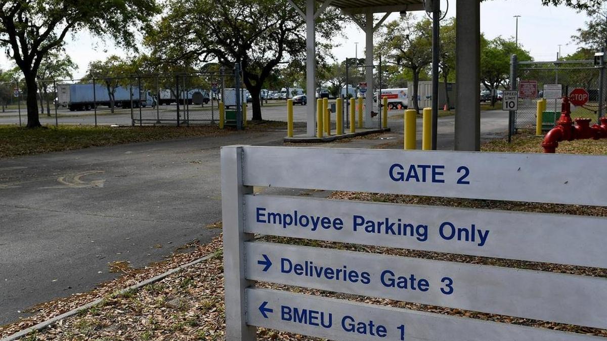 A mail truck caught fire at the mail processing center on Tallevast Road near Sarasota Bradenton International Airport Wednesday morning.