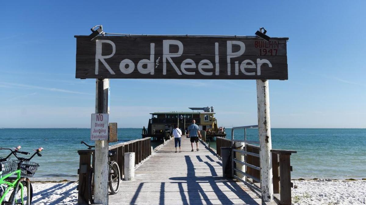 Water samples taken near the Rod and Reel Pier have consistently had medium concentrations of red tide over the past four weeks.