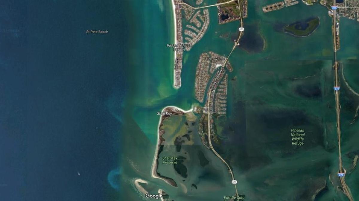 Two people are missing from a charter boat anchored off of Shell Key Tuesday evening.