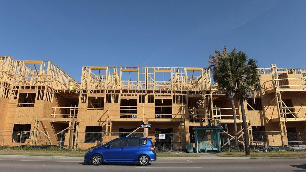 Villages at Riverwalk , where Glazier Gates Park used to be, is a 521-unit rental complex. The project, in the 1000 block of Manatee Avenue East is progressing rapidly.