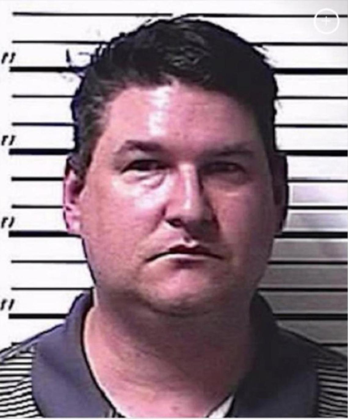Keith Strawn, in 2015 police mug shot.