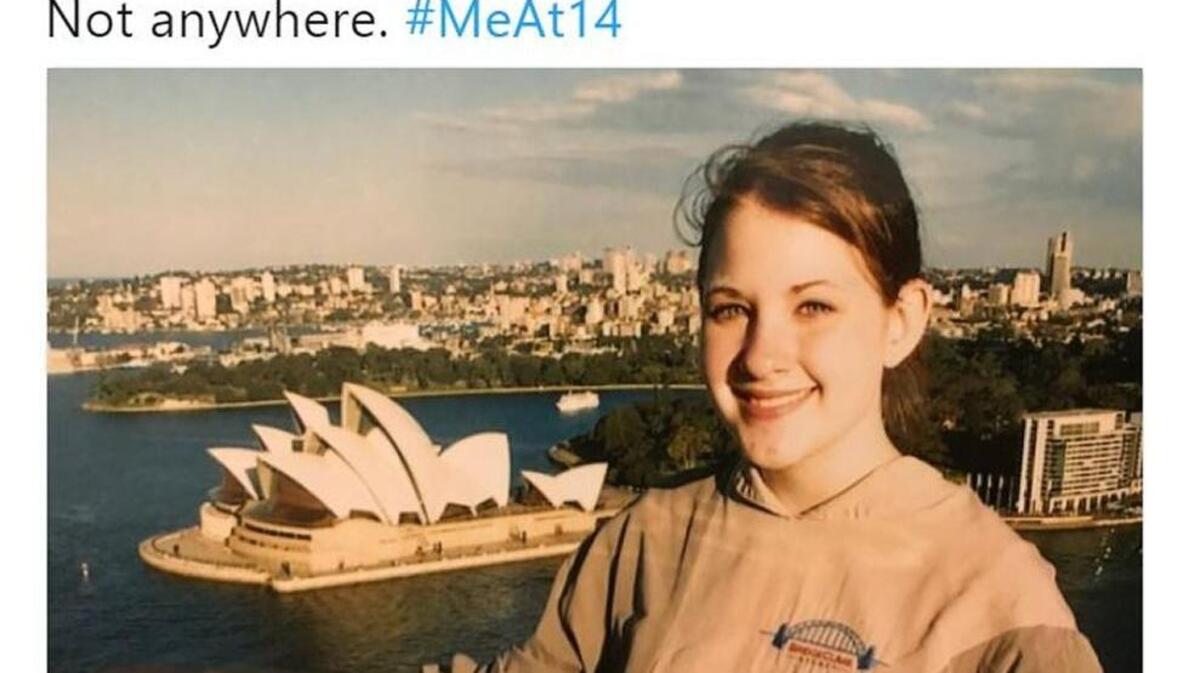 Catherine Lawson, a Raleigh-based lawyer, created #MeAt14 on Twitter on Nov. 9, 2017, to illustrate that teenagers can’t consent to a relationship with adults. The hashtag was created in response to the sexual misconduct allegations against Roy Moore, the GOP nominee in Alabama for a U.S. Senate seat.