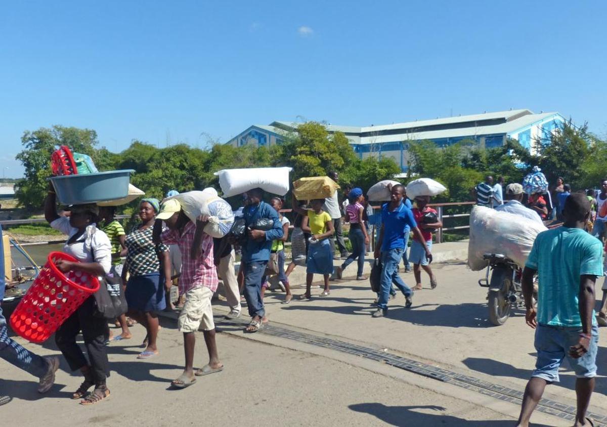 The Ouanaminthe-Dajabón border in northeast Haiti is not only popular with vendors but also traffickers.